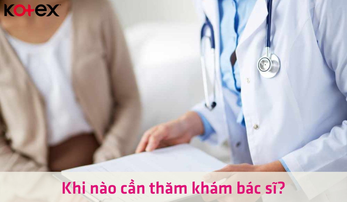 Thăm khám phụ khoa khi bị trễ kinh