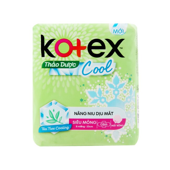 Kotex thảo dược kết hợp 9 loại thảo dược