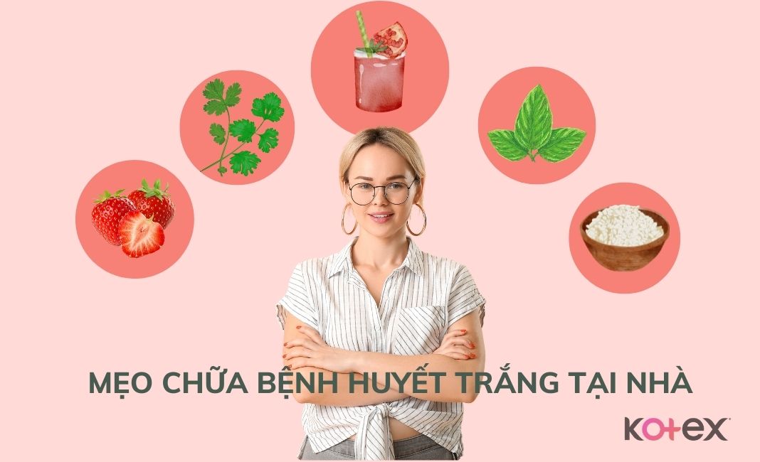 Mẹo dân gian trị huyết trắng tại nhà