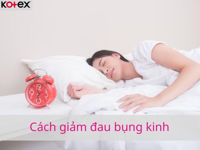 Đau bụng kinh nên làm gì