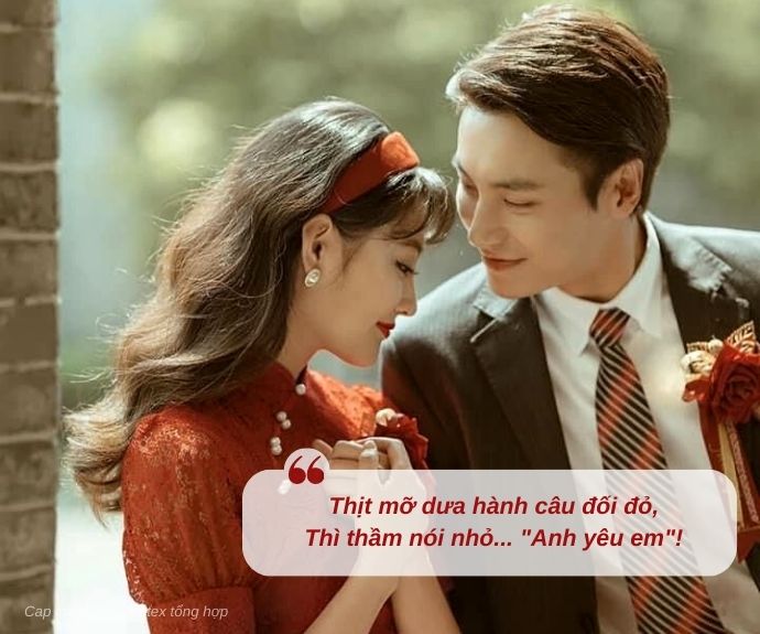 Cap thả thính nữ vào ngày Tết cho nam