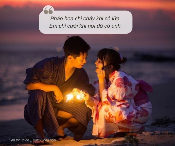 Những câu thả thính trai dính chắc