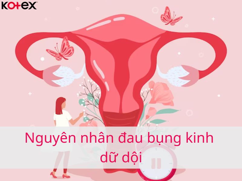 Nguyên nhân đau bụng kinh dữ dội