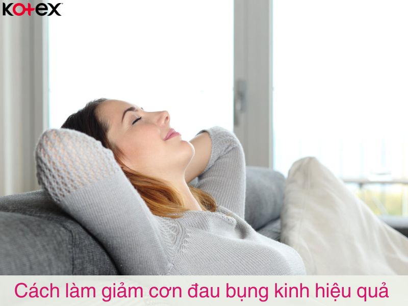 Cách làm giảm cơn đau bụng kinh hiệu quả 