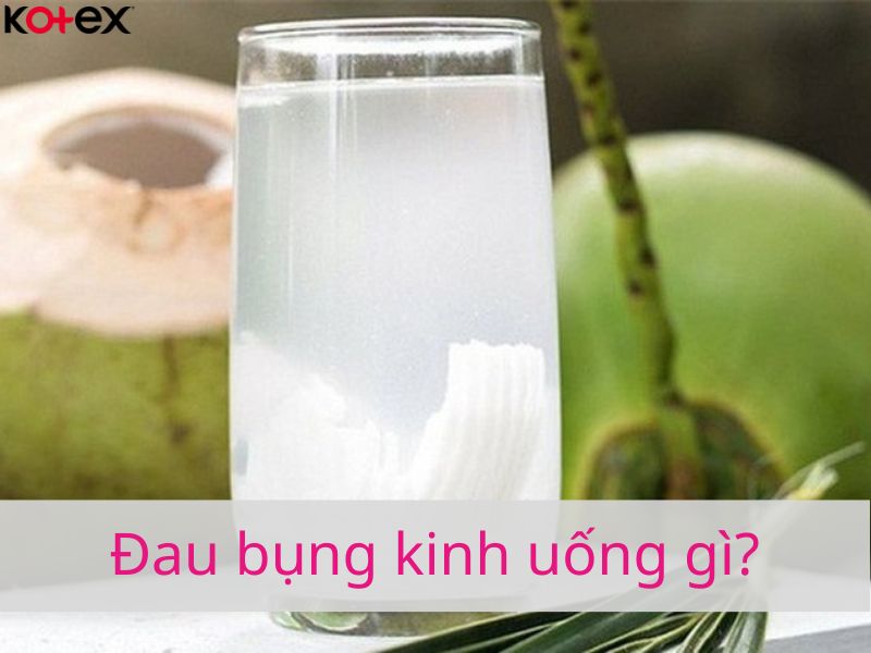 Đau bụng kinh uống gì?