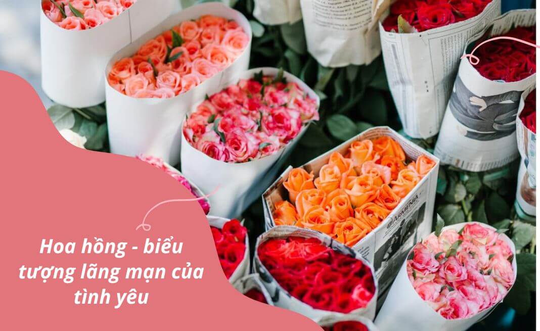 Hoa hồng thơm ngát dành tặng người yêu vào dịp Valentine