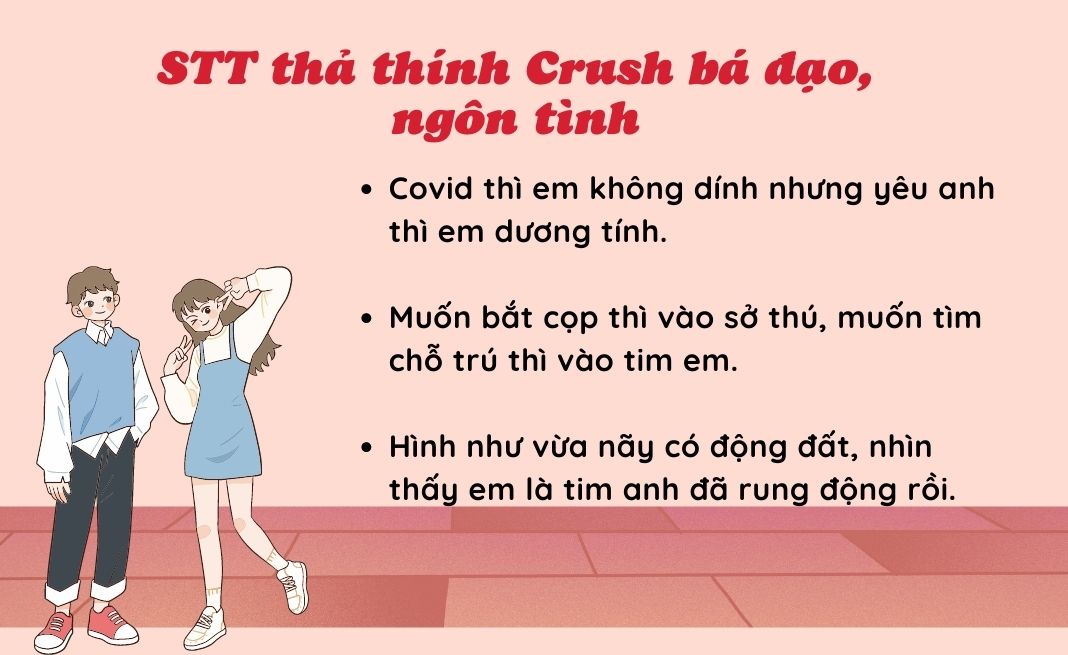 STT thả thính Crush bá đạo, ngôn tình