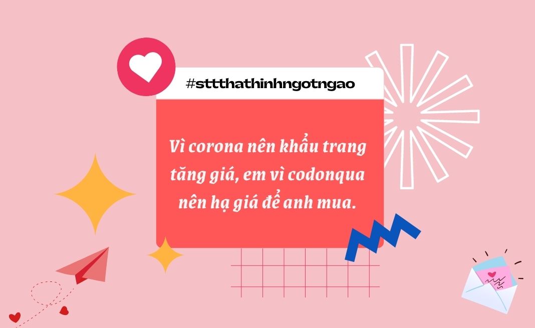 Những STT ngọt ngào trên Facebook, Instagram sẽ “đốn gục” mọi trái tim