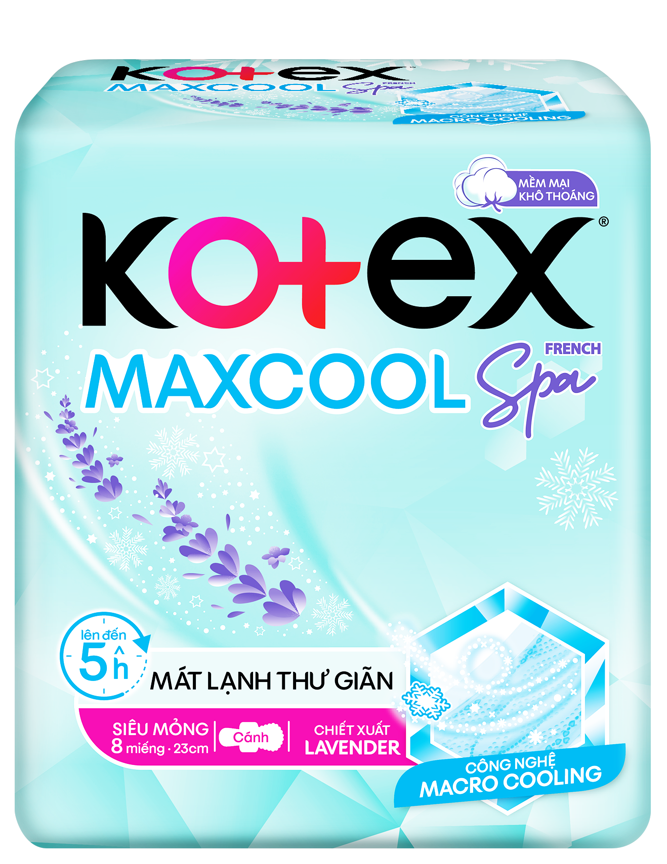 Kotex Maxcool French Spa 8s