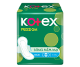 Băng Vệ Sinh Kotex Freedom Mặt Bông Mềm Mại, Maxi Cánh, 8 Miếng