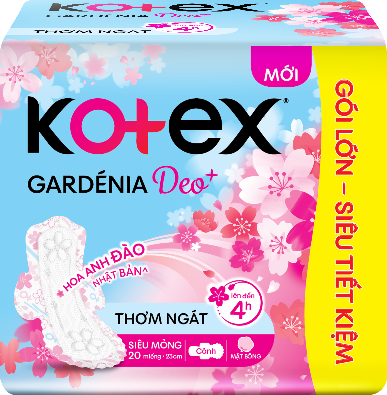 Kotex Gardenia Deo+ Hoa Anh Đào 20s